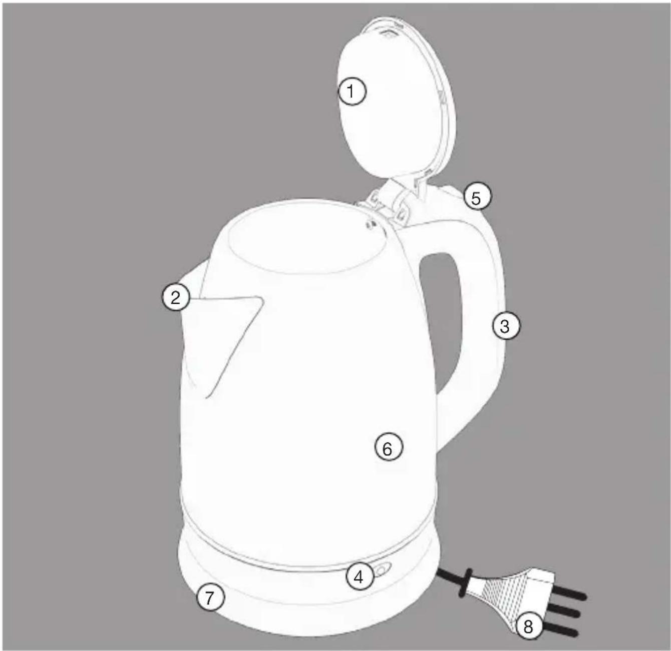 Cadence Mega Inox CEL820 - - COMPONENTES DO PRODUTO - 1
