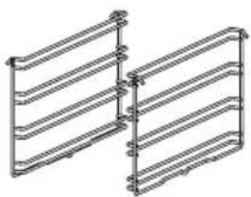 Pure electrical circuit lines without any symbols
