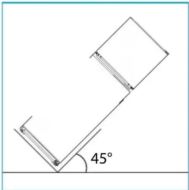 45°