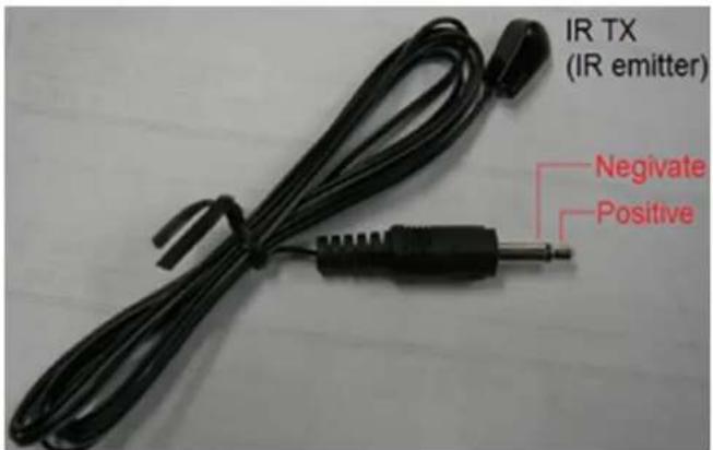 IR TX (IR emitter) Negivate Positive