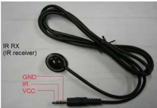 IR RX (IR receiver) GND IR VCC