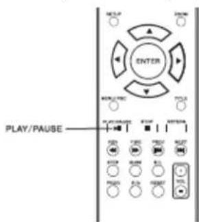 ENTER PLAY/PAUSE