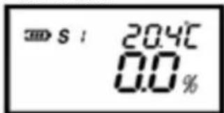 → s : 20.4°C 0.0%