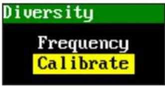Diversity Frequency Calibrate