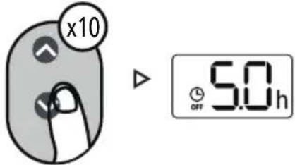 x10 5.0h