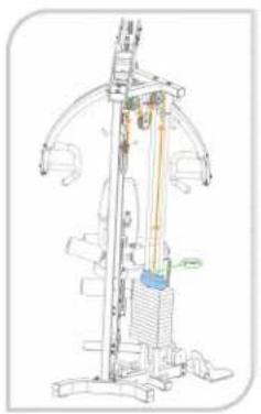 BodyCraft GT/X Functional Cable Arm - OPTIONAL Speed Trainer - 5