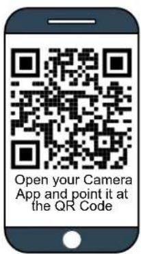 Open your Camera App and point it at the QR Code