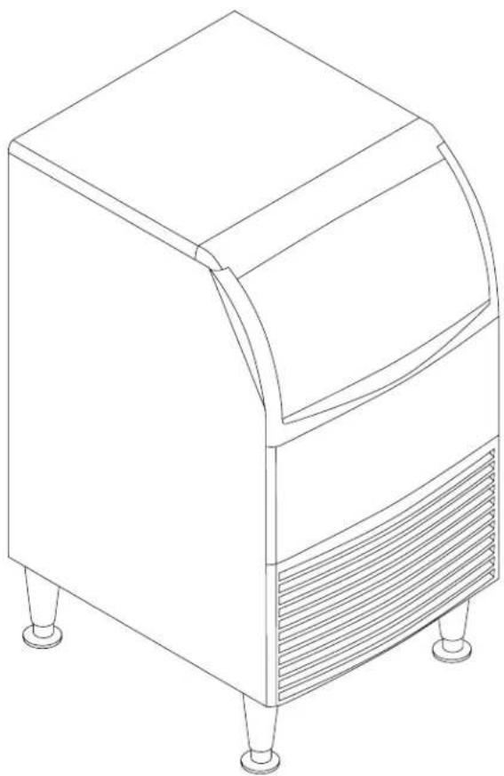 Scotsman CUR0715 - Manual de Instalação e do Usuário para Máquina de gelo com o armazenamento modelos CUR0415, CUR0715 e CUR0920 - 1