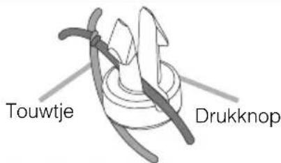 Touwtje Drukknop
