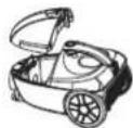 Saturn ST VC7282 - Changing the dust bag - 1