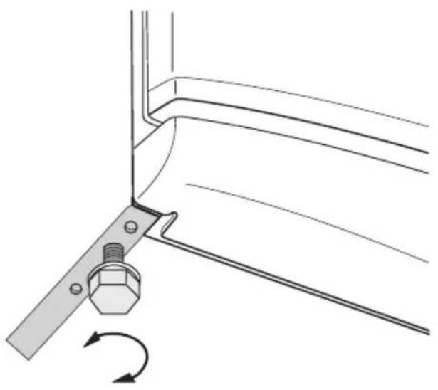 ELECTROLUX ENB 38953 X - ВЫРАВНИВАНИЕ ПО ВЫСОТЕ - 1