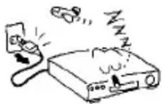 Simple line drawing of a device emitting exhaust smoke from a bottle (no text or symbols)