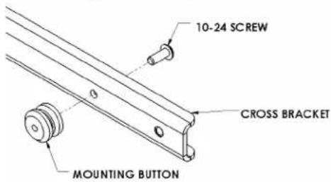 10-24 SCREW CROSS BRACKET MOUNTING BUTTON