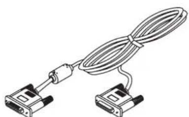 Line drawing of two connected electronic devices with a coiled cable (no text or symbols)