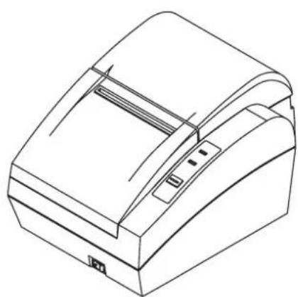 Line drawing of a generic 3D printer with no text or symbols