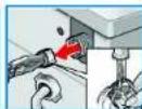 BOSCH WAE16461TR - Su girişindeki süzgeçler - 7