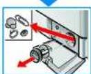 BOSCH WAE20461TR - Su girişindeki süzgeçler - 4