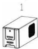 CyberPower PR750LCDTAA - BATTERY REPLACEMENT PROCEDURE: - 1