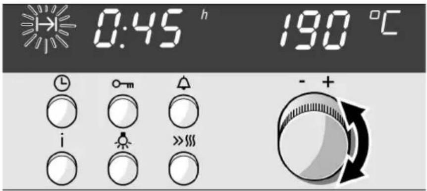 0:45 h 190 °C - + i ∞