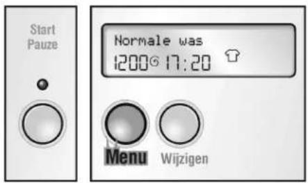 Start Pauze Normale was 1200° 17:20 Menu Wijzigen