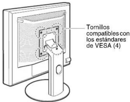 Tornillos compatibles con los estándares de VESA (4)