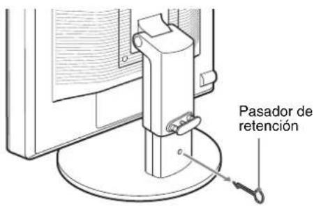 Pasador de retención
