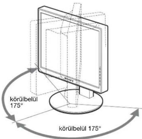 körülbelül 175° körülbelül 175°