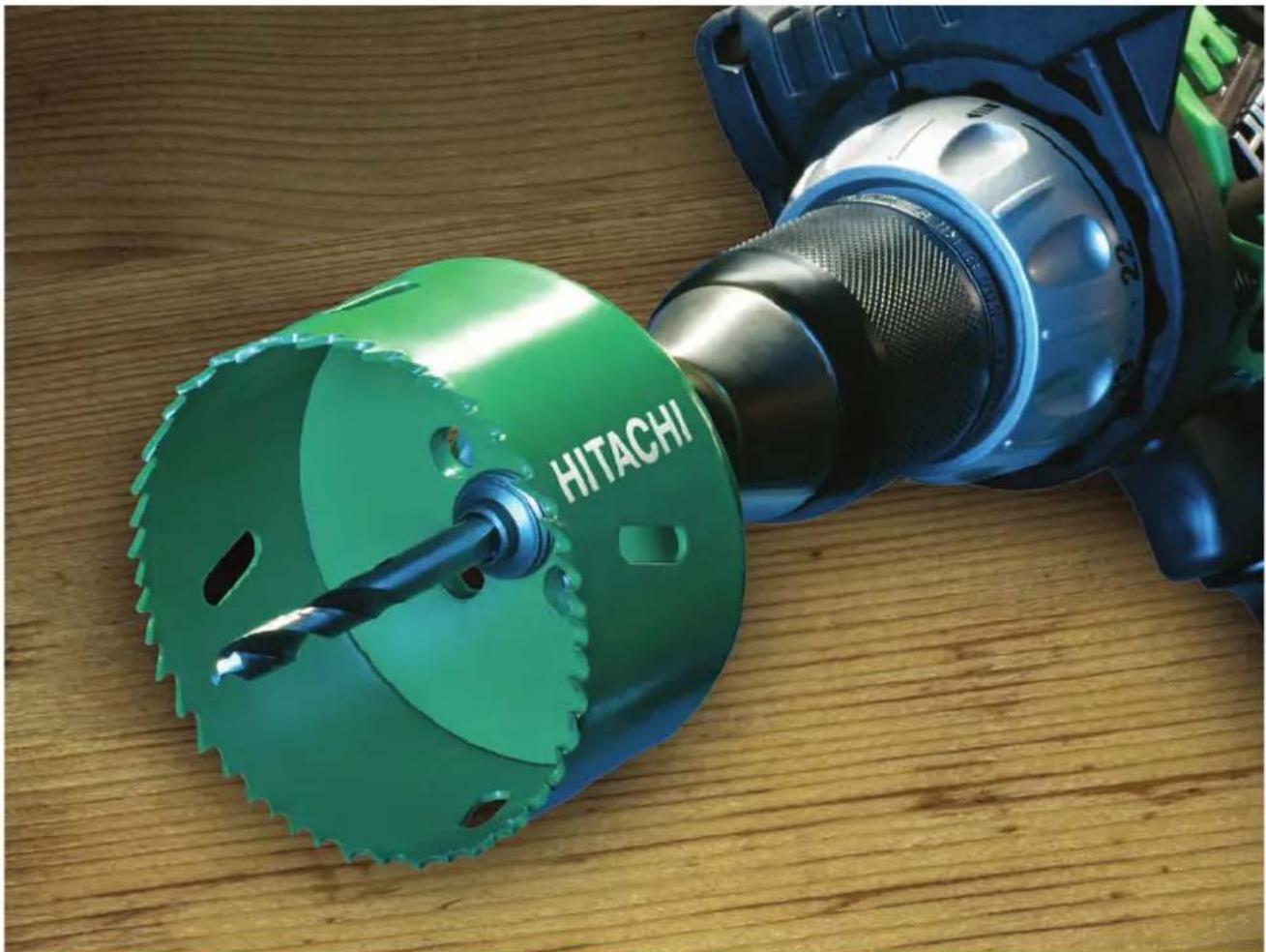 HITACHI 752116 - Bi-Metal Hole Saws Sets - 3