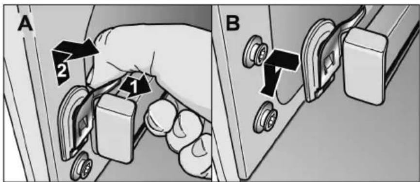 NEFF B46E74 - Telescooprailsverwijderen - 1