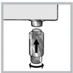 INDESIT I5GMH2AG U - Levelling - 2