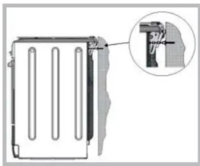 INDESIT I5GMH2AG U - Adapting the hob - 2