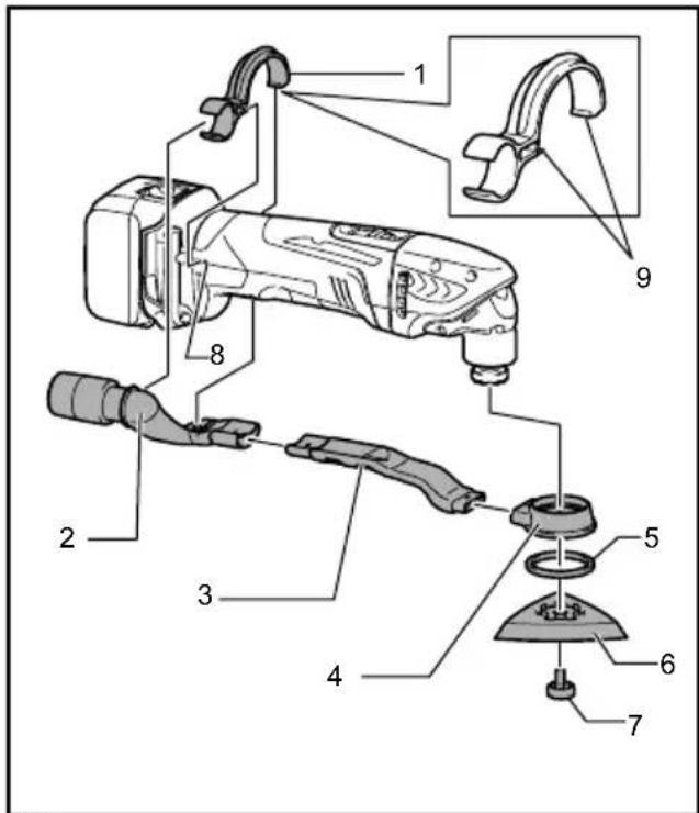 MAKITA BTM40RFE - (дополнительное приспособление) - 1