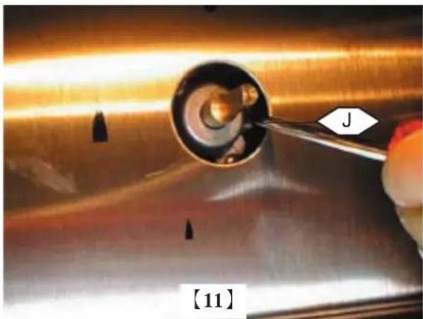 LACANCHE LCF 1141 - Adjusting the safety devices for each thermocouple of the hob: : - 1
