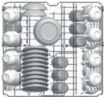 Freggia DWI6159 - • ВЕРХНІЙ КОШИК - 1