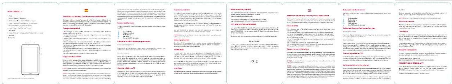 Scanned document page with multiple sections on customer service, customer experience, and product attributes, alongside a smartphone icon.