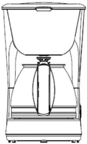 House CM-1032A-GS - KAFFEBRYGGARE CM1032A-GS - 1