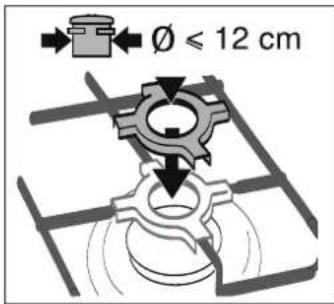 Ø ≤ 12 cm