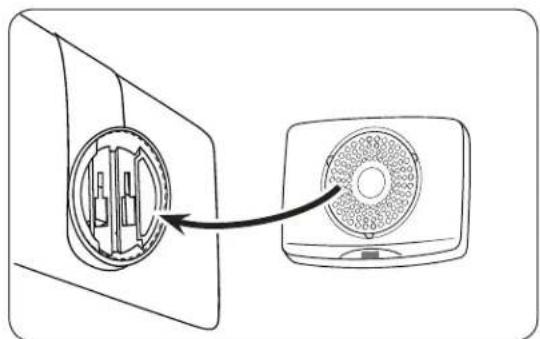 Arkon TT111 - TomTom EasyPort Device Insertion - 1