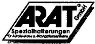 ARAT® Spezialhalterungen Dr. AutoTelefone u.-Navigationsysteme