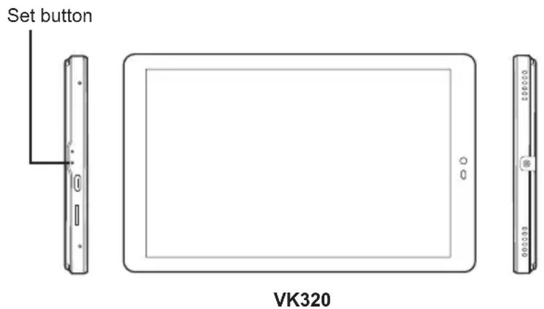 Set button VK320