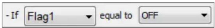 - If Flag1 equal to OFF