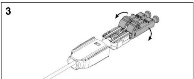 Panduit FXTRL8NUSSNM018 - LC Uniboot Polarity Changeover - Pair Flipping - 3