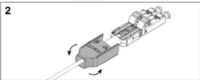 Panduit FXTRL8NUSSNM018 - LC Uniboot Polarity Changeover - Pair Flipping - 2