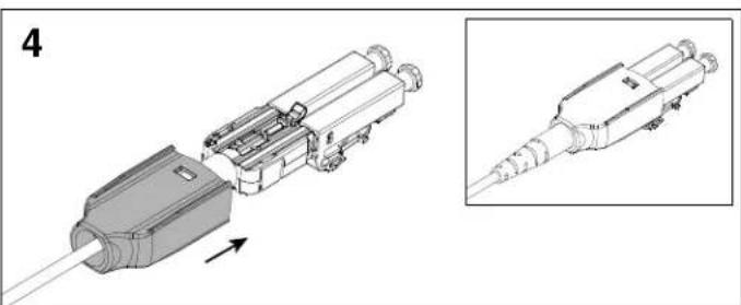 Panduit FXTRL8NUSSNM018 - LC Uniboot Polarity Changeover - Pair Flipping - 4