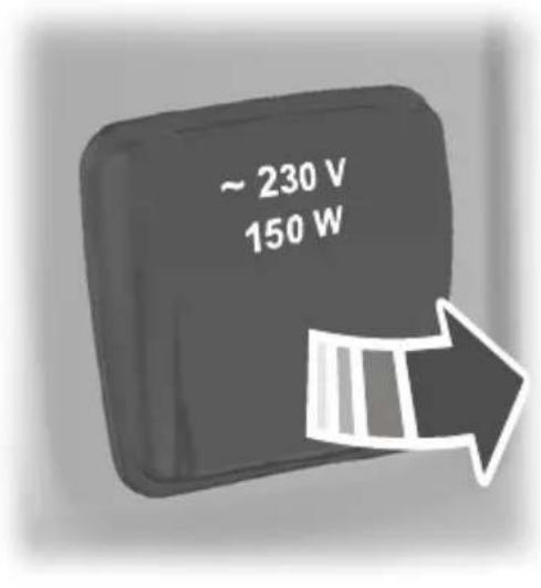 ~ 230 V 150 W