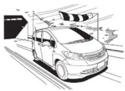 Honda Freed (2008) - 横風の強い日は。 - 1