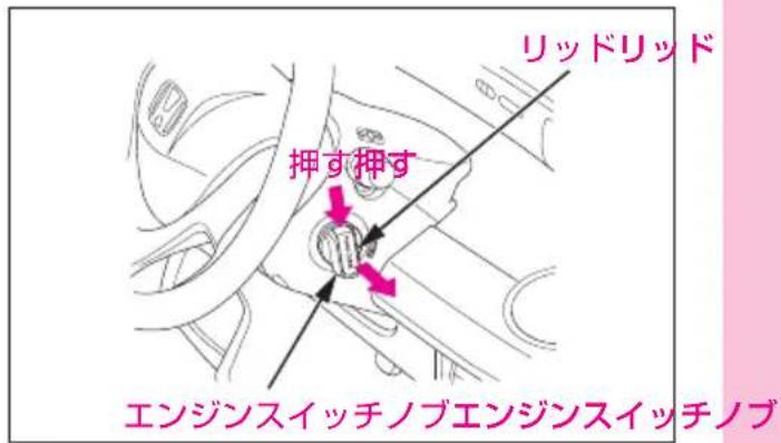 リッドリッド 押す押す エンジンスイッチノブエンジンスイッチノブ