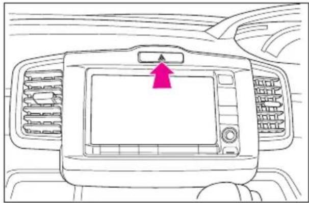 Honda Freed (2008) - 非常点滅表示灯(ハザード) スイッチ - 1