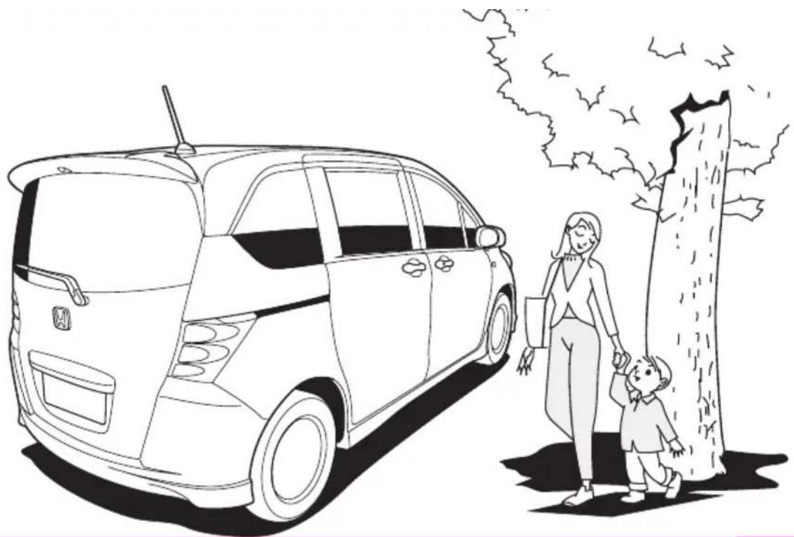 Honda Freed (2008) - 安全ドライブのための必読6ポイント - 6