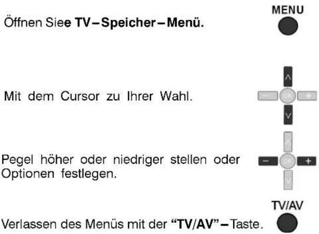 PANASONIC TX-25PX1D - Modus Sprache - 1